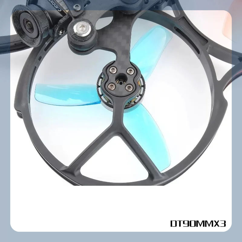 Drone Gimbal Controller - HQProp 3.5인치 3블레이드 프로펠러 T90 DT90mm×3