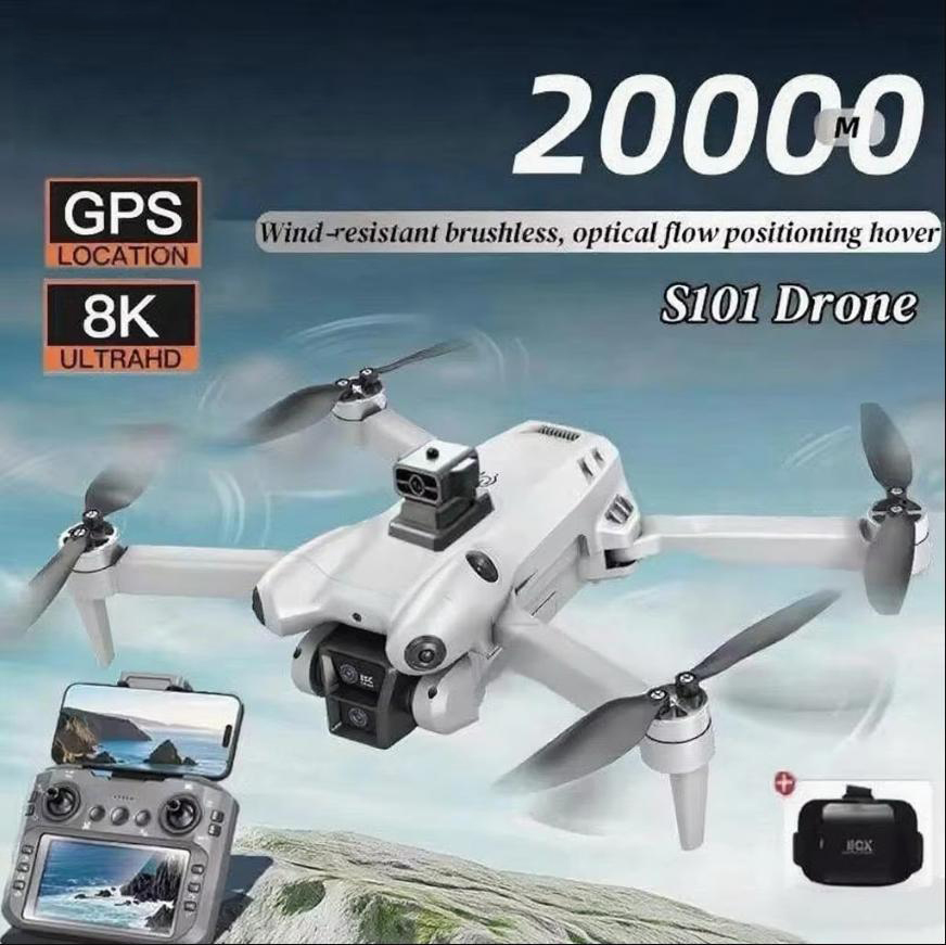 Drone Gimbal 2 Axis - 샤오미 S101 드론 8K HD 전문가용