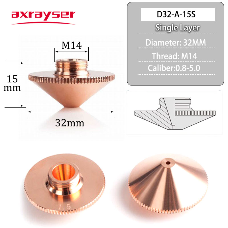 Raytools 레이저 노즐 단일 이중층 직경 32mm - Holy Stone Drone Hs720 리뷰 및 가격