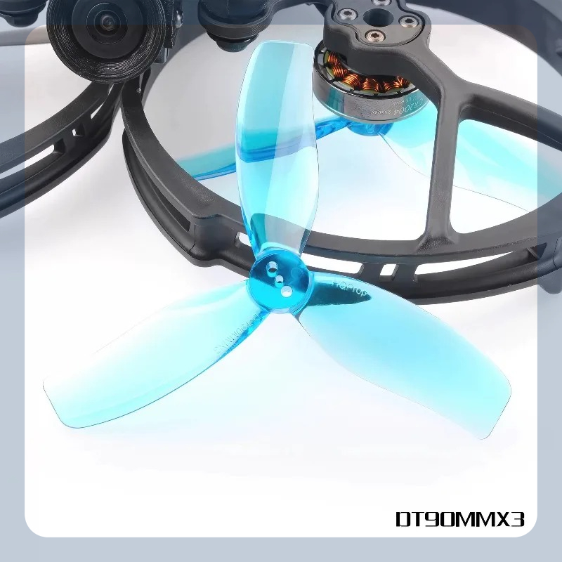 HQProp 3.5인치 3블레이드 프로펠러 T90 DT - Drone Gimbal Controller 리뷰 및 가격