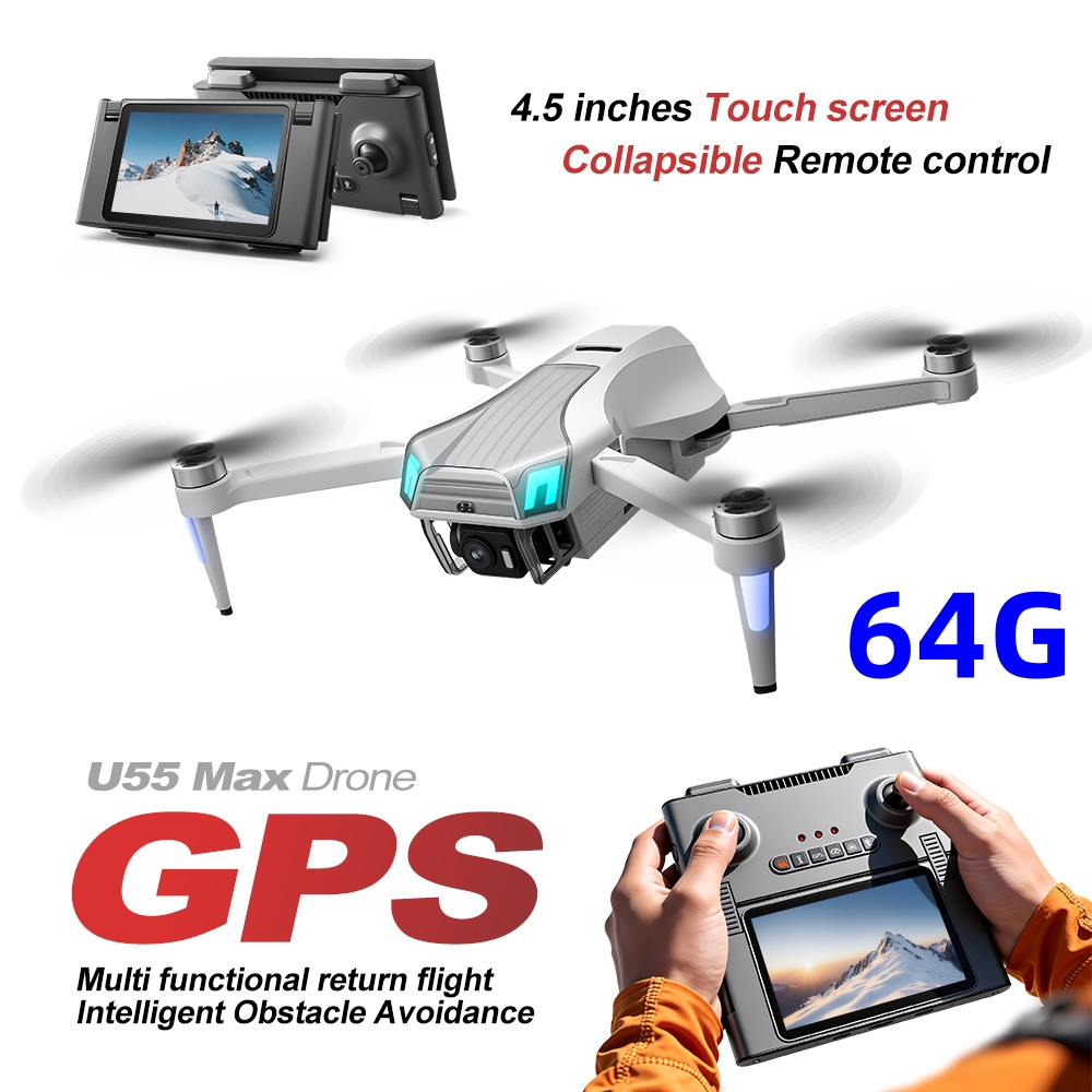 NCZOBOE U55 프로페셔널 GPS 드론 (카메라, - Drone Gimbal 2 Axis 리뷰 및 가격