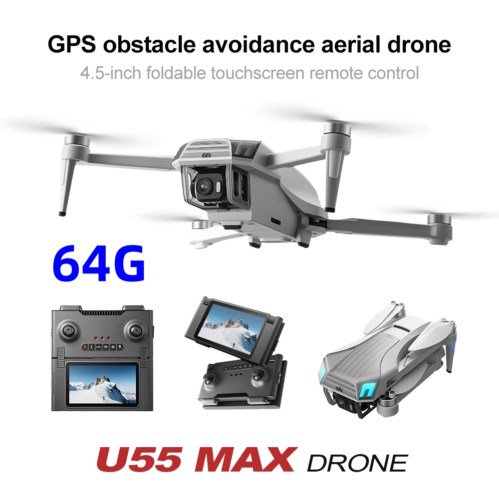 NCZOBOE U55 프로페셔널 GPS 드론 (카메라, - Drone Gimbal 2 Axis 리뷰 및 가격
